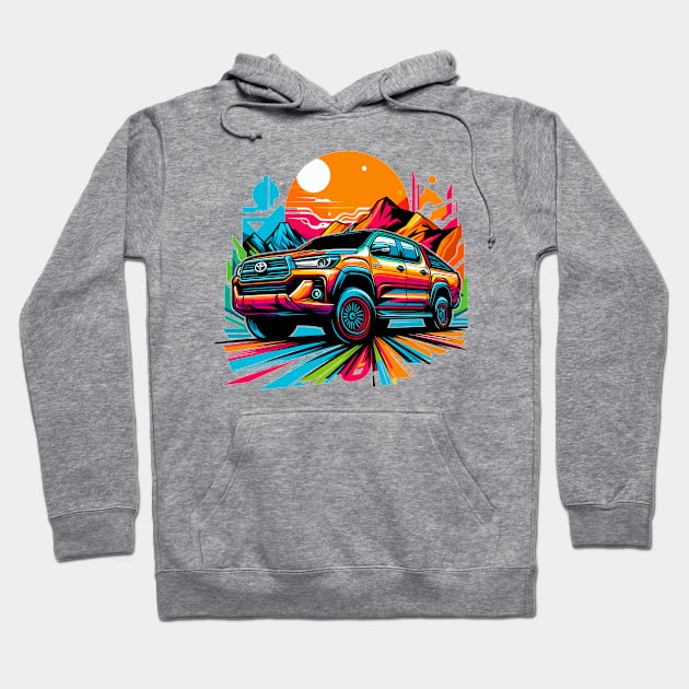 Toyota Hilux Hoodie by Vehicles-Art